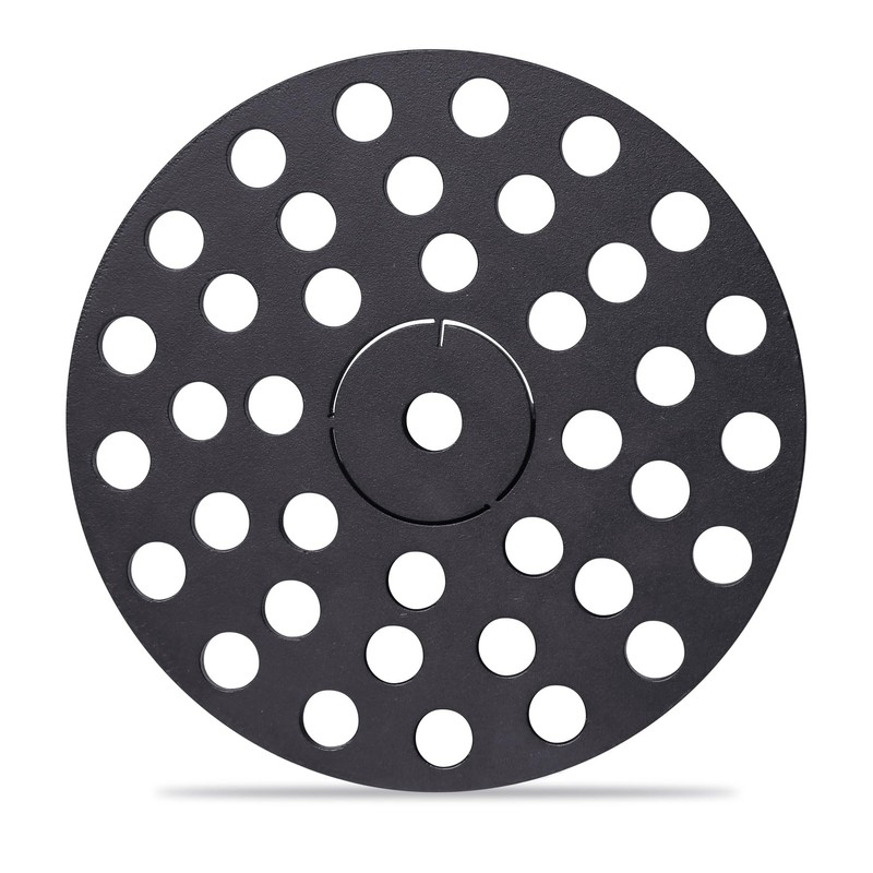 Baudelun 6 inch Drain Cover with Integrated Ports, Floor Drain
