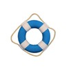 Hampton Nautical Vibrant Decorative Life Ring with White Bands Decoration