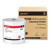 EZbrnd Multi-Purpose Cleaning Cloths Towels, Jumbo Roll, White Shop Towels,