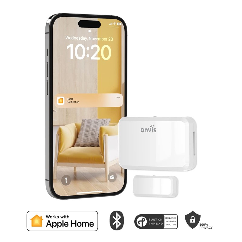 ONVIS Smart Door and Window Sensor, Door Window Contact Sensor