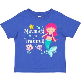 inktastic Mermaid in Training Toddler T-Shirt 3T Royal Blue 2ef7b