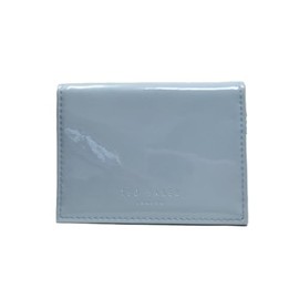 Ted Baker Eellsa Patent Poppered card holder oyster card in Light Blue