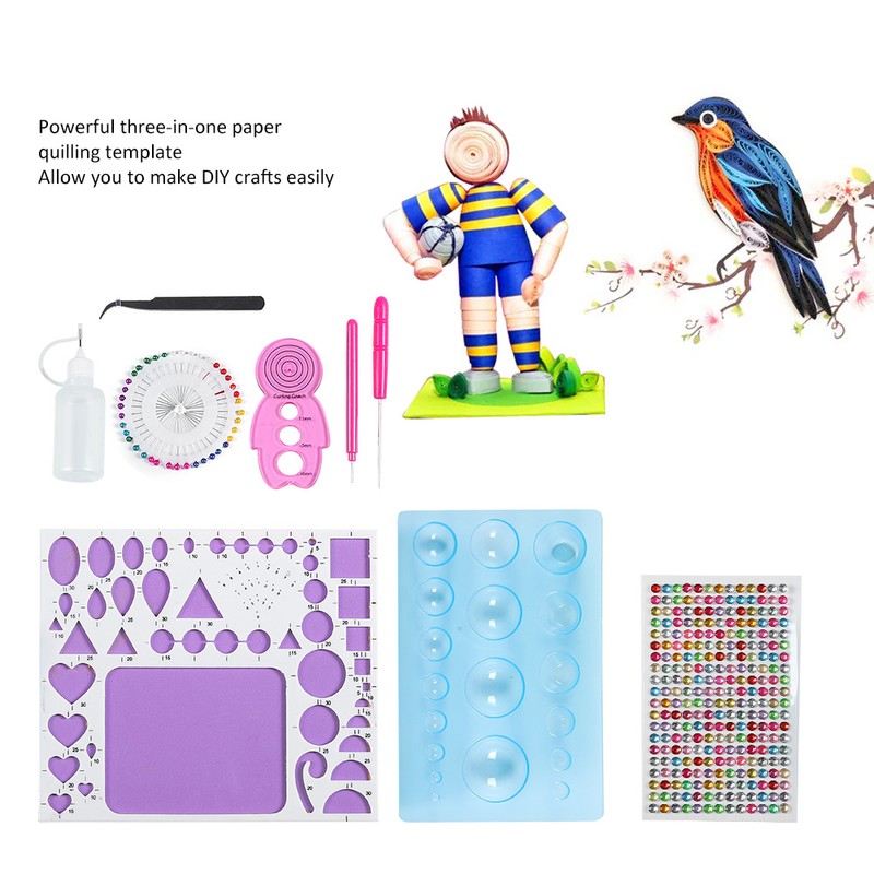 Paper Quilling Tool Set Starter DIY HandMade Art Craft 809