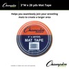 Champion Sports 3-Inch x 28-Yard Mat Tape