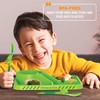 Dinneractive Dining Set for Kids - 3PC Green Dinosaur Dinnerware