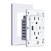 2.4GHz Wi-Fi + Bluetooth LE Smart USB Outlet Receptacle, Type