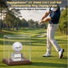 Happyseason 2-in-1 Golf Ball & Championship Ring Case Display