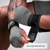 Hayabusa Quick Gel Boxing Hand Wrap Gloves - Grey, Medium