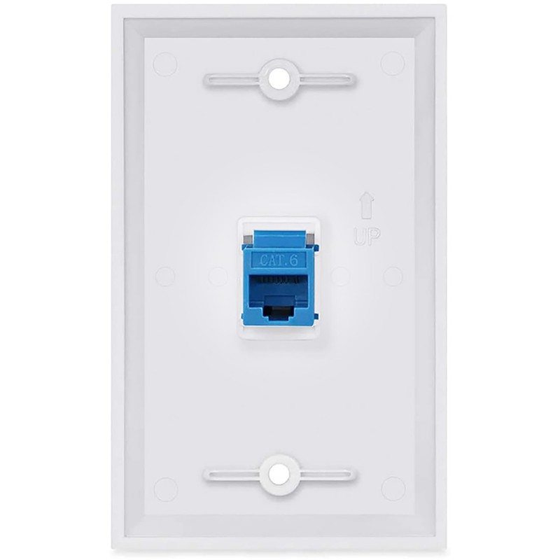 tunghey HDMI Wall Plate 4 Port, HDMI Wall Plate Female-Female
