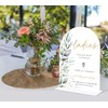 Acrylic Wedding Signs, Greenery Theme Ladies Please Help Yourself Sign,