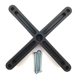 PAW International 1" Spacer | VESA100x100mm Hole Pattern | for Polymer or Steel RV TV Brackets | Adds Space for Plugs & Cables for TV or Monitor