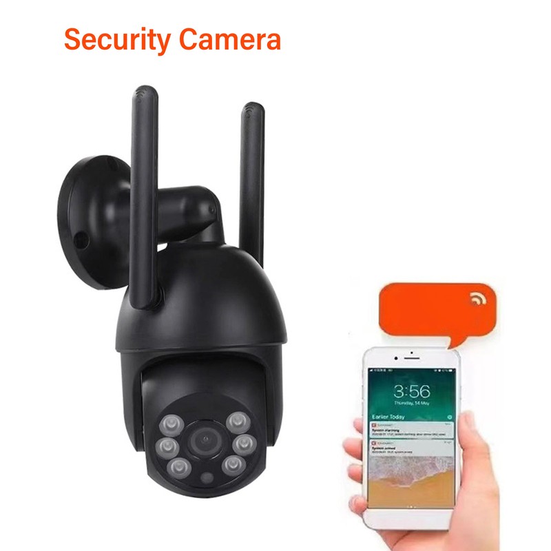 Wireless Security Camera WiFi Night Vision Human Detection 2MP HD