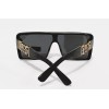 LOCS Sunglasses Big LOCS Logo Oversize Square One Piece Shield