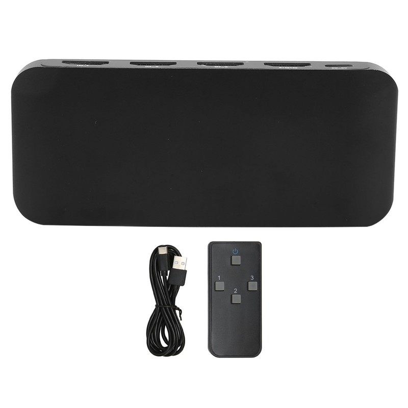 HD Multimedia Interface 2.1 Switcher High Resolution 48Gbps 3 in