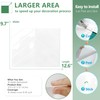 STICKGOO 10 Sheets Thicker Herringbone Peel and Stick Backsplash, 12.6”×9.7”