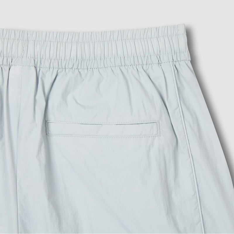 JAJU [JAJU] Women's Crinkle Banding Half Pants_Mint Gray