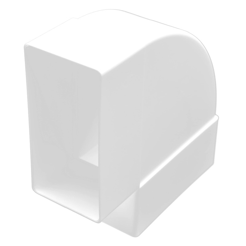 H&C VENT Ventilation Duct Angle 90° Bend Connector for Flat