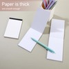 Amaxiu Blank Notepads, 6 Pack 3x5 Inch Note Pad Blank