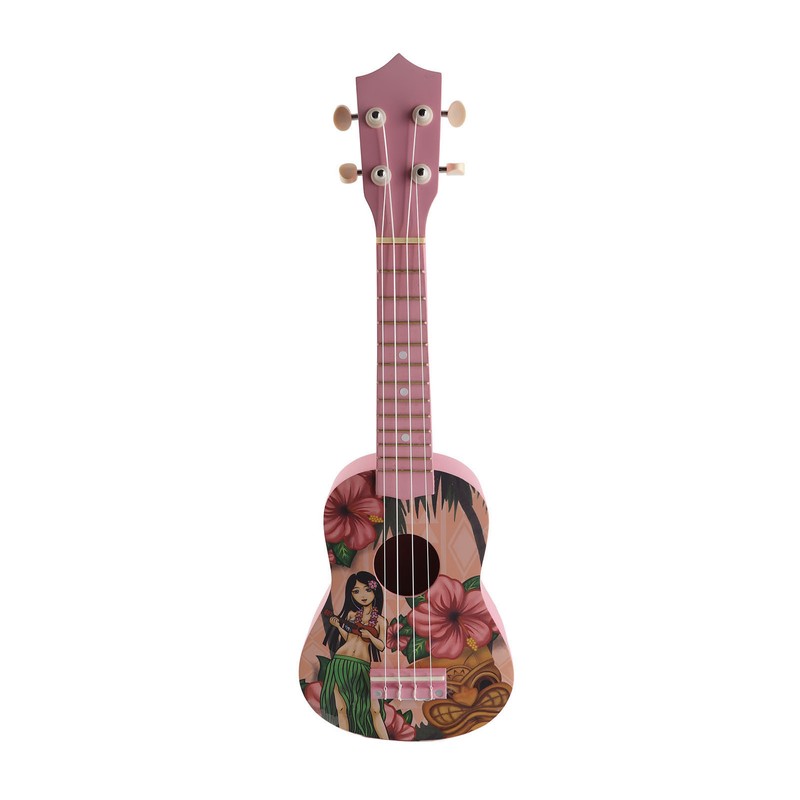 21in Ukulele with Store Bag 4‑String Guitar for Beginners Children