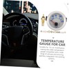 FUNOMOCYA 12v Water Temperature Gauge Mechanical for Car Design Easy