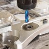 sourcing map Tapered Ball Nose End Mill CNC Router Bit,
