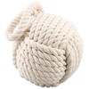 Nautical Knot Door Stopper - Ivory