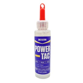 BEACON Power-Tac - The Ultimate All-Purpose Glue with Superior Strength, Low Odor, and Fast 10-Minute Dry Time, 4-Ounce