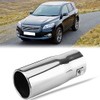 aqxreight Tailpipe, Car Modification Stainless Steel Exhaust Pipe, Rear Tailpipe,