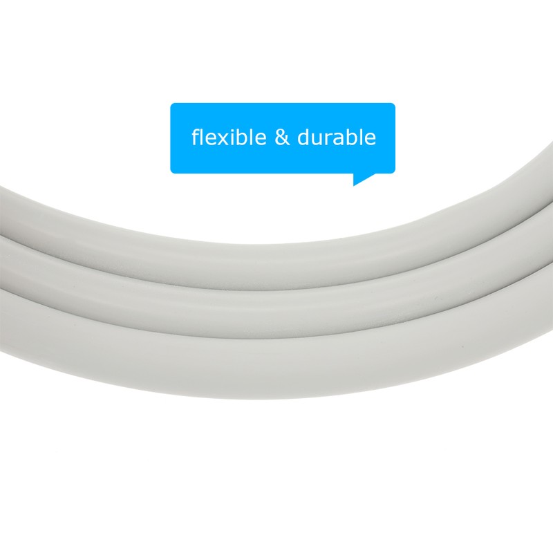2 Holes Dental Handpiece Hose Tube with Connector for High