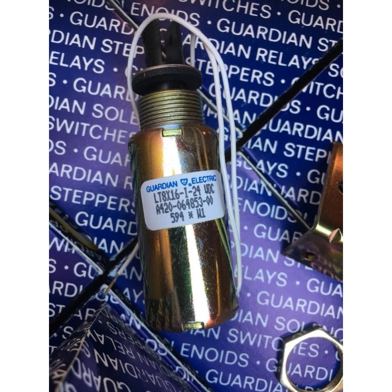 GUARDIAN ELECTRIC LT 8X16-I-24 VDC Solenoid,Tubul