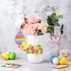 Doyomtoy Wooden Easter Pendants, Pack of 24 Easter Wooden Ornaments