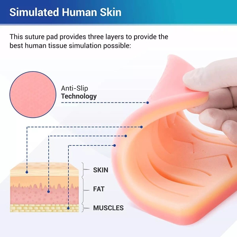 OEM Pad Para Práctica De Sutura Insiciones Pad De Sutura