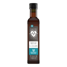 Ölmühle Solling Vital Oil, Omega DHA + EPA Linen + Sea Buckthorn, 250 ml (1)