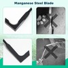 Lilyvane Crack Weeder, Manual Crevice Weeding Tool Weed Puller with