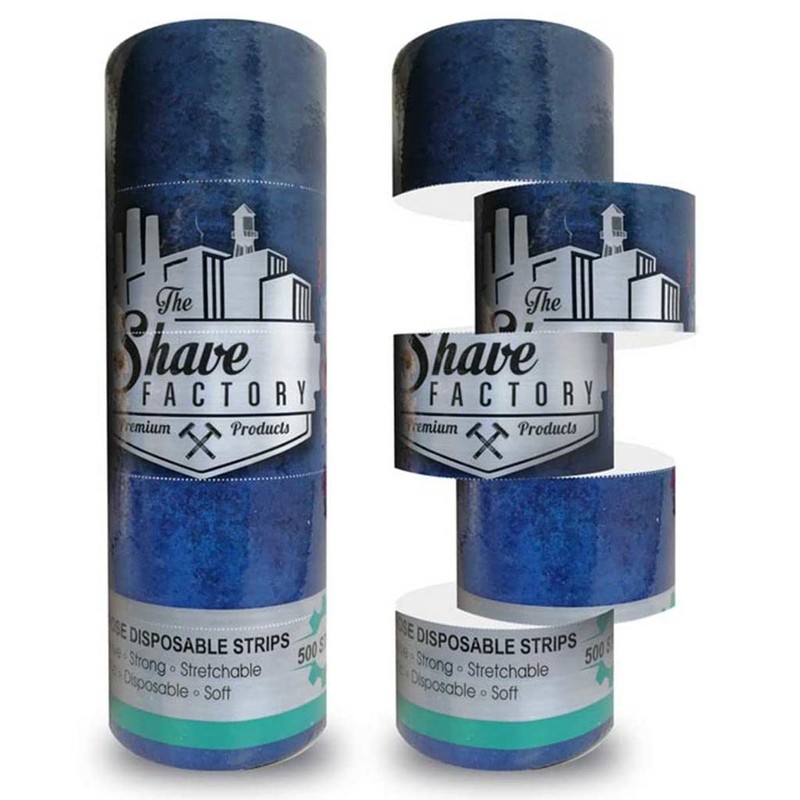 Shaving Factory Barber Neck Strip, 500 Count (Pack of 1)