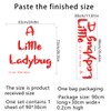 A Little Ladybug is On The Way Decal - Little