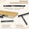 FLYJOE 24 Inch Long Floating Shelves for Wall Set of