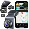 BOTSLAB 4K Dash Cam Front and Rear, STARVIS 2 Sensor,