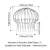 Gutter Guard 304 Stainless Steel Filter Strainer Fits for Round