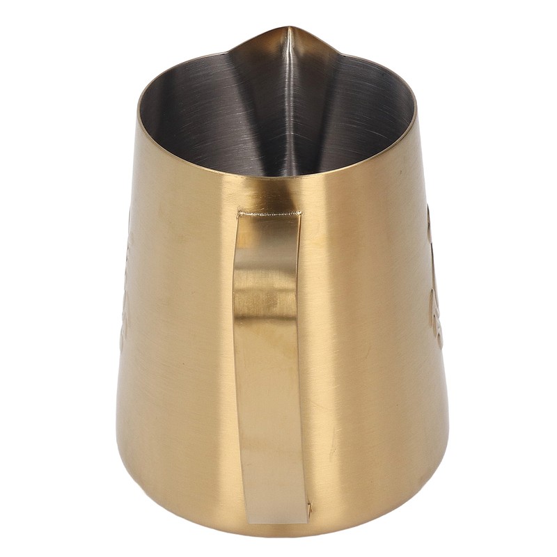 Frothing Cup 420ML 304 Stainless Steel Streamlined Cup Body Design