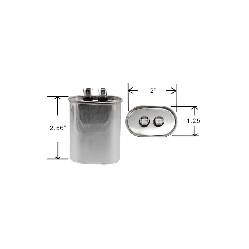 ClimaTek Oval Capacitor - fits Amana # CAP125000370LA | 12.5