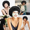2Pcs Satin Bonnet Silk Bonnet, Hair Bonnet for Sleeping, Elastic
