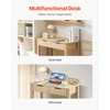 VEVOR Small Desk with Drawers, Wooden Table for Home Office,