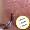 Blackhead Removal Tweezer 3-piece Hook-shape 3ea