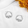 JERWLI Tiger Earrings for Women 925 Sterling Silver Cute Tiger