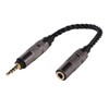 2.5mm Male to 3.5mm Female Stereo Audio Jack Adapter Headset
