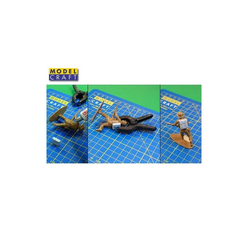 Modelcraft 9-Piece Nylon Grip Clamps Set, 50mm & 75mm