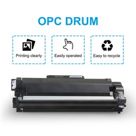 INK E-SALE 2 Packs Remanufactured TN760 Toner Cartridge Replacement for Brother TN760 TN730 TN770 for HL-L2325DW HL-L2350DW HL-L2370DW DCP-L2550DW MFC-L2690DW MFC-L2710DW MFC-L2717DW MFC-L2750DW