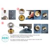 RERI 80 Set Press Stud Set with Pliers 15 mm