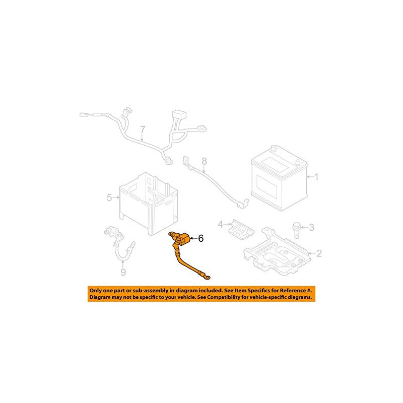 Genuine Hyundai 37180-3X001 Battery Sensor Assembly